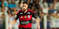Jorginho sofre terceiro cartão vermelho na temporada –  Foto: Gilvan Souza / Flamengo / Jogada10
