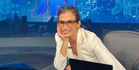 Veterana no 'JN', Renata Vasconcellos &eacute; muito valorizada pela c&uacute;pula da Globo  Foto: Reprodu&ccedil;&atilde;o