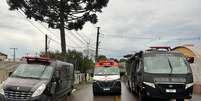 Homem foi neutralizado pela pol&iacute;cia  Foto: Divulga&ccedil;&atilde;o/PMPR