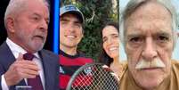 Lula, Malu Mader, Jo&atilde;o Mader Bellotto e Jos&eacute; de Abreu (Reprodu&ccedil;&atilde;o/Instagram)  Foto: Contigo