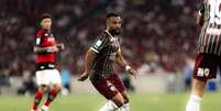 O lance da reclama&ccedil;&atilde;o do Fluminense neste domingo - Foto: Reprodu&ccedil;&atilde;o de v&iacute;deo / Jogada10