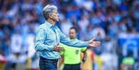 Renato lamentou a falta de pontaria dos jogadores gremistas - Foto: Lucas Uebel/Grêmio / Jogada10