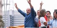 Lula concorre ao quarto mandato como presidente do Brasil.  Foto: Daniel Teixeira/Estadao / Estad&atilde;o