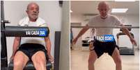 Aos 80 anos, Lula mostra treino com agachamentos e muscula&ccedil;&atilde;o  Foto: Reprodu&ccedil;&atilde;o/Instagram