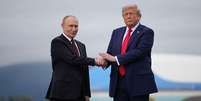 Trump anunciou na semana passada um novo acordo para o fornecimento de diesel com o presidente russo Vladimir Putin  Foto: Getty Images / BBC News Brasil