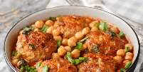 Alm&ocirc;ndegas de carne mo&iacute;da com gr&atilde;o-de-bico Foto: Sergii Koval | Shutterstock / Portal EdiCase