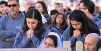 Fi&eacute;is ouviram mensagem do papa Le&atilde;o XIV no encerramento do encontro internacional sobre a fam&iacute;lia  Foto: Vatican Media