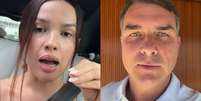 Juliette e Flávio Bolsonaro (Reprodução/Instagram)  Foto: Contigo