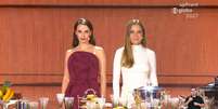 D&eacute;bora Falabella e Adriana Esteves ressurgiram como Nina/Rita e Carminha para apresentar 'Avenida Brasil 2'  Foto: Reprodu&ccedil;&atilde;o