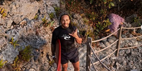 Lewis Hamilton curte folga em Bali  Foto: Reprodu&ccedil;&atilde;o/Instagram