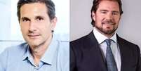 Frederic Kachar, ex-diretor-geral de Mídia Impressa e Rádio do Grupo Globo, e Daniel Vorcaro, ex-banqueiro dono do Master  Foto: 