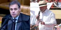 André Mendonça interrompe julgamento que formava maioria para derrubar decisão contra vídeo de Lula  Foto: Reprodução/TSE e Reprodução/Lula/YouTube