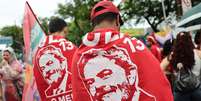 Manifesta&ccedil;&atilde;o em apoio a Lula em Juiz de Fora (MG) Foto: ANSA / Ansa - Brasil