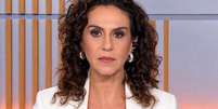 A jornalista Malu Gaspar teve a vida vasculhada e a independ&ecirc;ncia jornal&iacute;stica citada nas mensagens de Daniel Vorcaro  Foto: Reprodu&ccedil;&atilde;o/TV