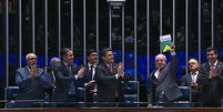 Em 'data hist&oacute;rica', Congresso promulga fim da escala 6x1 em sess&atilde;o com Lula  Foto: Reprodu&ccedil;&atilde;o/TV Senado
