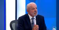 Lula participou de sabatina na Globo  Foto: 