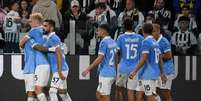Lazio venceu a Juventus fora de casa e segue na vice-liderança da Serie A –  Foto: Divulgação/ Lazio / Jogada10