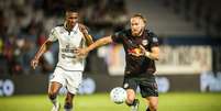 Isidro Pitta, jogador do Red Bull Bragantino. Foto: Ari Ferreira/Red Bull Bragantino / Esporte News Mundo