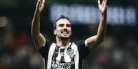 Igor Gomes garantiu a vit&oacute;ria do Galo contra o Coritiba.   Foto: Pedro Souza/Atl&eacute;tico / Esporte News Mundo