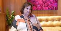 D&eacute;a L&uacute;cia Amaral em v&iacute;deo de propaganda eleitoral a favor de Lula  Foto: Reprodu&ccedil;&atilde;o/YouTube