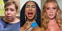 Tulla Luana, Inês Brasil e Malévola Alves estão os famosos 'descontrolados' mais pedidos nas redes sociais para 'A Fazenda'  Foto: Reproduções