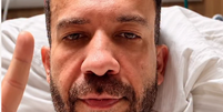 Andr&eacute; Janones posta foto direto do hospital  Foto: Reprodu&ccedil;&atilde;o/Instagram