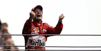 Barrichello venceu pela segunda vez em Monza em 2004 Foto: Getty Images