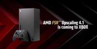 AMD FSR 4.1 está a caminho do Xbox Series X|S e ROG Xbox Ally  Foto: Divulgação / AMD