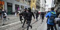 Mil&atilde;o foi palco de dist&uacute;rbios durante protestos no &uacute;ltimo fim de semana  Foto: ANSA / Ansa - Brasil