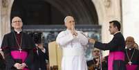 Papa Le&atilde;o XIV celebra audi&ecirc;ncia geral no Vaticano  Foto: ANSA / Ansa - Brasil