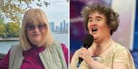 Susan curte passeio &agrave;s margens do rio | Susan Boyle durante audi&ccedil;&atilde;o em talent show Foto: Reprodu&ccedil;&atilde;o Instagram @susanboylemusic | Reprodu&ccedil;&atilde;o YouTube