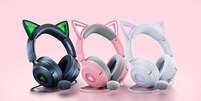 Razer apresenta o headset Kraken Kitty V3 com cabo Foto: Divulga&ccedil;&atilde;o / Razer