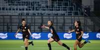 Jogadoras das Bragantinas. Foto: C&aacute;rila Covas/Red Bull Bragantino / Esporte News Mundo