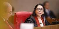 Estela Aranha, ministra do TSE, durante sess&atilde;o no Tribunal  Foto: Alejandro Zambrana/Secom/TSE