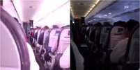 Avi&atilde;o da Latam foi atingido por raio durante voo Foto: Reprodu&ccedil;&atilde;o/Redes Sociais