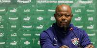 Foto: Marcão em coletiva pelo Fluminense ( Marina Garcia/FFC) / Gávea News