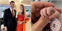 Marcelo Zagonel e Ana Paula Voigt perderam a filha Aurora, de apenas 29 dias Foto: Reprodução/Instagram