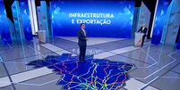 Flávio Bolsonaro (PL) e Lula (PT) participam de debate promovido pela Globo na noite desta sexta-feira, 23  Foto: Reprodução/TV Globo