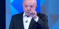 Lula rebate Fl&aacute;vio Bolsonaro sobre coment&aacute;rio capacitista  Foto: Reprodu&ccedil;&atilde;o/TV Glovo