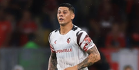 Marcos Rojo atuou pelo Estudiantes contra o Flamengo  Foto: Reprodu&ccedil;&atilde;o/Instagram/@marcosrojo