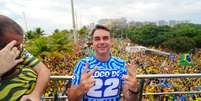 Fl&aacute;vio Bolsonaro (PL) deixou o Brasil ap&oacute;s perder as elei&ccedil;&otilde;es  Foto: Charles Vieira/Divulga&ccedil;&atilde;o Campanha Fl&aacute;vio Bolsonaro