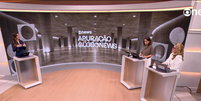 GloboNews durante a cobertura das apura&ccedil;&otilde;es do segundo turno  Foto: Reprodu&ccedil;&atilde;o/GloboNews