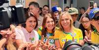 Michelle Bolsonaro vota em Bras&iacute;lia neste segundo turno  Foto: Davi Valadares/Terra