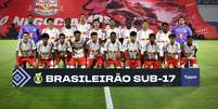 Jogadores do time sub-17 do Red Bull Bragantino. (Foto Bruno Sousa/Red Bull Bragantino) Foto: Esporte News Mundo
