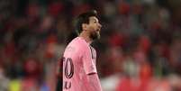 Messi na partida do Inter Miami contra o Red Bull New York - Foto: Elsa/Getty Images / Jogada10
