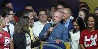 Lula foi reeleito como presidente neste segundo turno das elei&ccedil;&otilde;es  Foto: Reprodu&ccedil;&atilde;o/Globo