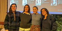 Sofia Gomes, Mariana Spinelli, Bianca Parrella e Kin Saito participaram da mesa de debate  Foto: Divulgação