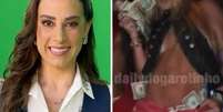 Silvia Abravanel posa para foto sorrindo | Virginia dan&ccedil;a com d&oacute;lares na cintura  Foto: Reprodu&ccedil;&atilde;o Instagram | @silviaabravanel, @dailygarotinho