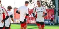 Atividade de prepara&ccedil;&atilde;o do Benfica antes do duelo na Ta&ccedil;a da Liga - Foto: Divulga&ccedil;&atilde;o / Jogada10