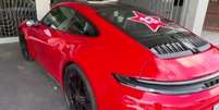Ap&oacute;s ganhar o carro, empres&aacute;rio personalizou com n&uacute;mero de Lula na urna  Foto: Arquivo Pessoal